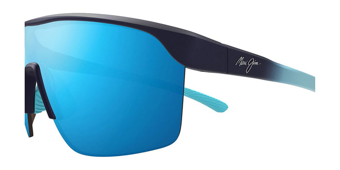 Maui Jim Paluna AF MJ0596SA #colour_metal matte dark blue/blue hawaii maui brilliant
