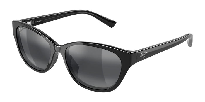 Maui Jim Pūnono MJ0344S #colour_shiny-transparent-grey-neutral-grey-maui-gradient-polar