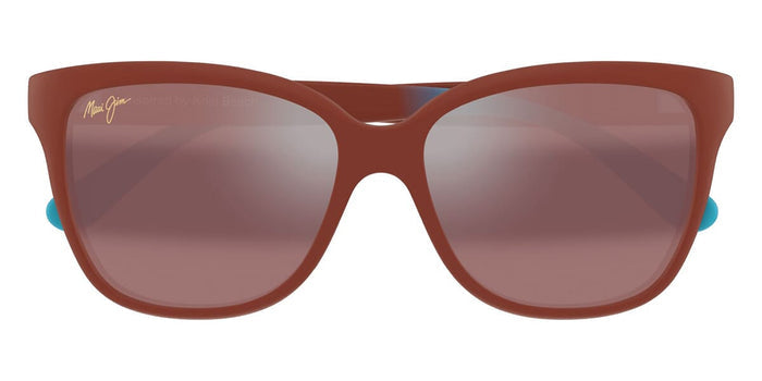 Maui Jim Starfish MJ0744S#colour_matte-solid-burgundy-maui-rose-super-thin-glass