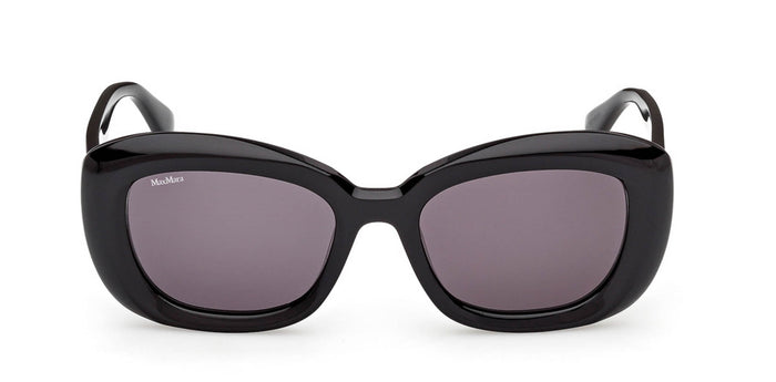 MaxMara Elizabeth 1 MM0170 Shiny Black/Smoke #colour_shiny-black-smoke