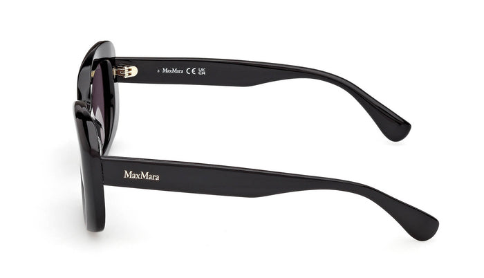 MaxMara Elizabeth 1 MM0170 Shiny Black/Smoke #colour_shiny-black-smoke