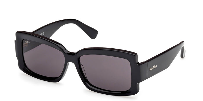 MaxMara Lee-3 MM0140 Shiny Black/Smoke #colour_shiny-black-smoke