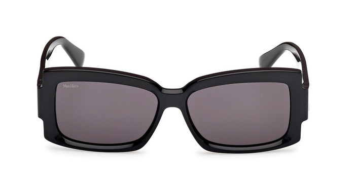 MaxMara Lee-3 MM0140 Shiny Black/Smoke #colour_shiny-black-smoke