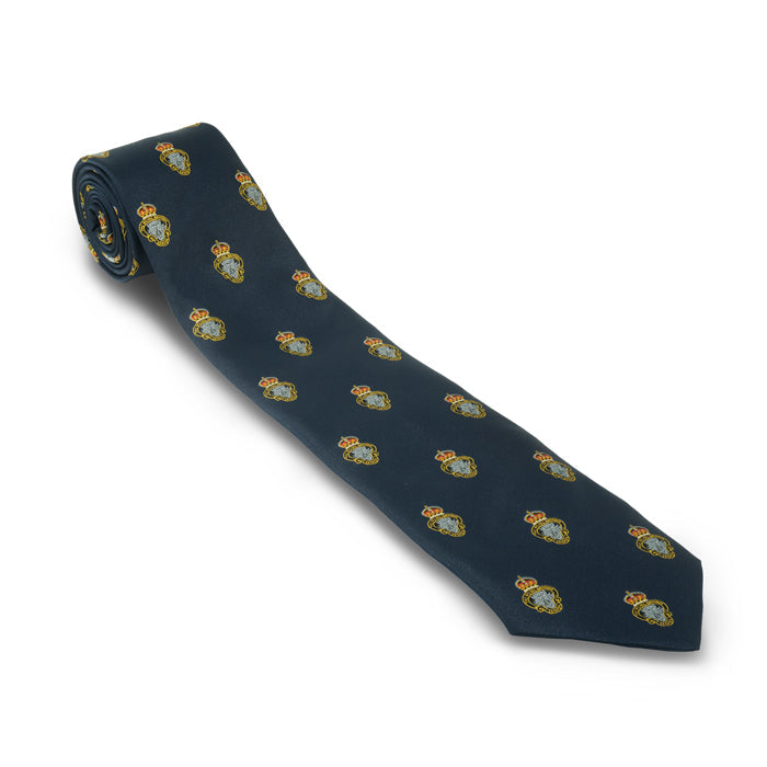 MEMBERS "Limited Edition" RBL Multi Silver Crest Motif Tie