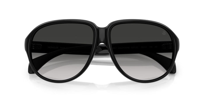 Moncler Halcyonne ML 8001 #colour_shiny black/dark grey to light grey gradient