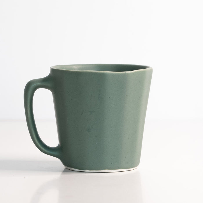 Monday Mug – Handmade Porcelain Coffee Cup