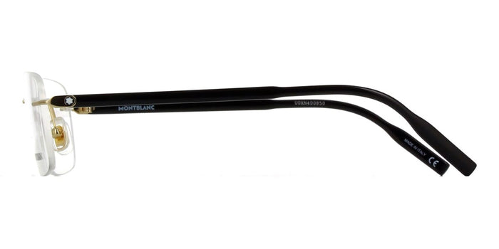 Montblanc MB0221O #colour_shiny gold and black
