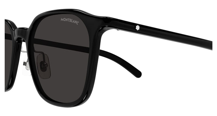 Montblanc MB0420SK #colour_shiny black/grey