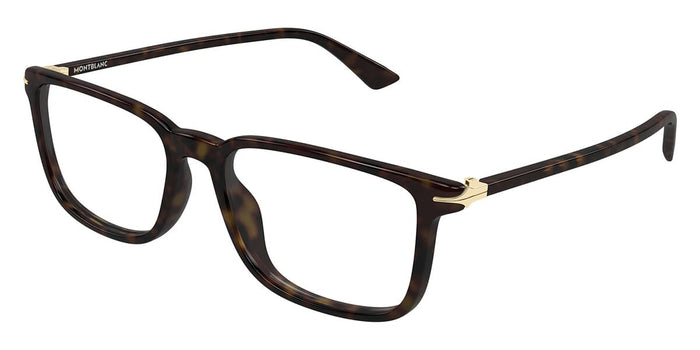 Montblanc MB0437O #colour_shiny dark havana