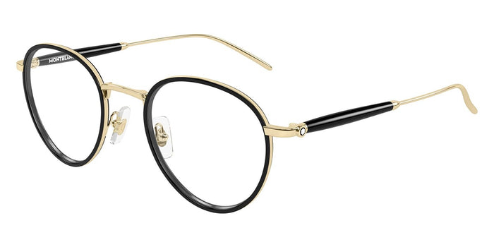 Montblanc MB0442O #colour_shiny black on gold
