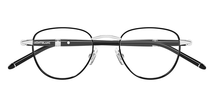 Montblanc MB0486O #colour_silver and black