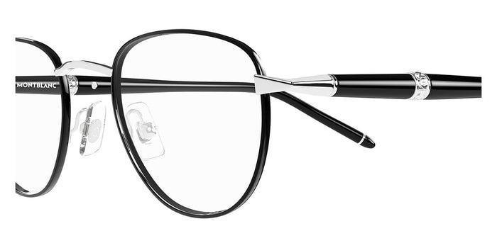 Montblanc MB0486O #colour_silver and black