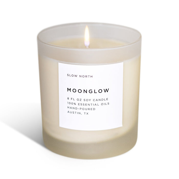 Moonglow Signature Candle – Patchouli, Cinnamon & Black Pepper