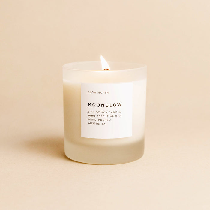 Moonglow Signature Candle – Patchouli, Cinnamon & Black Pepper