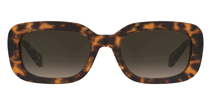 Moschino MOS199/S #colour_shiny dark havana/brown gradient with light mirror