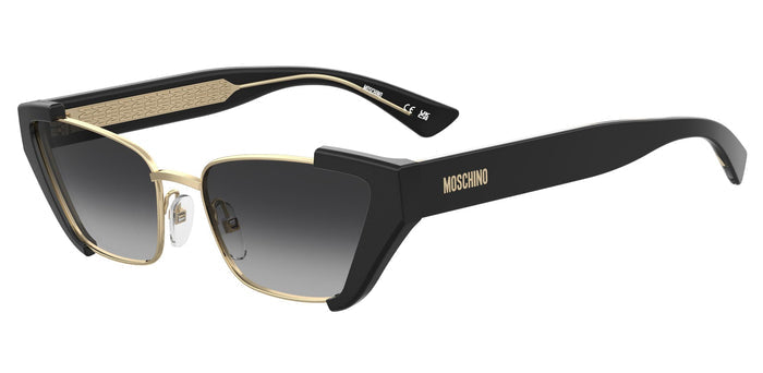 Moschino MOS205/S #colour_black-gold-dark-grey-gradient