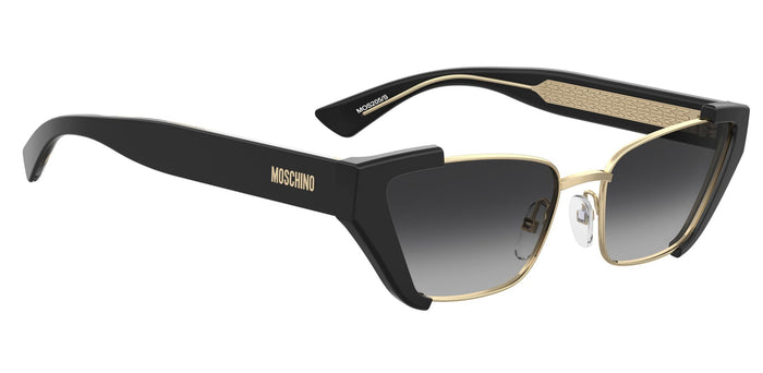 Moschino MOS205/S #colour_black-gold-dark-grey-gradient