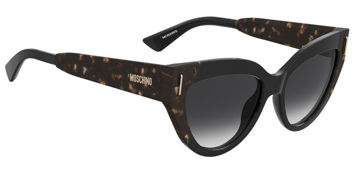 Moschino MOS208/S #colour_black-havana-dark-grey-gradient