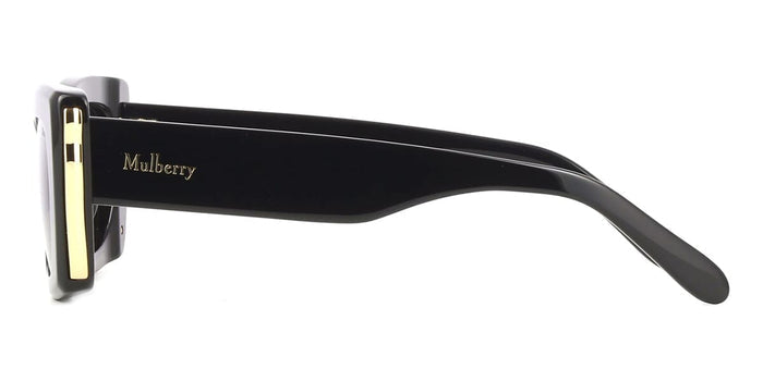 Mulberry SML297 #colour_shiny super black/grey with light mirror