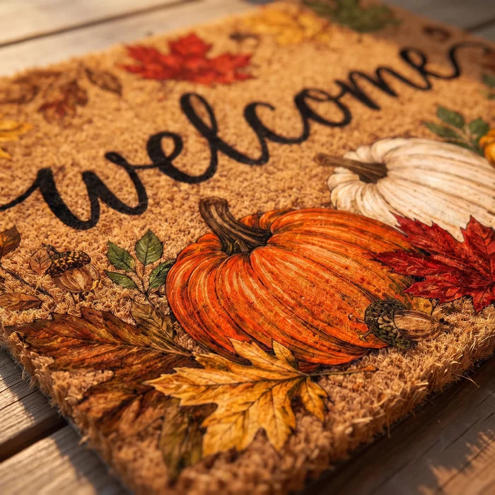 Nancy's Hand-Painted Doormat