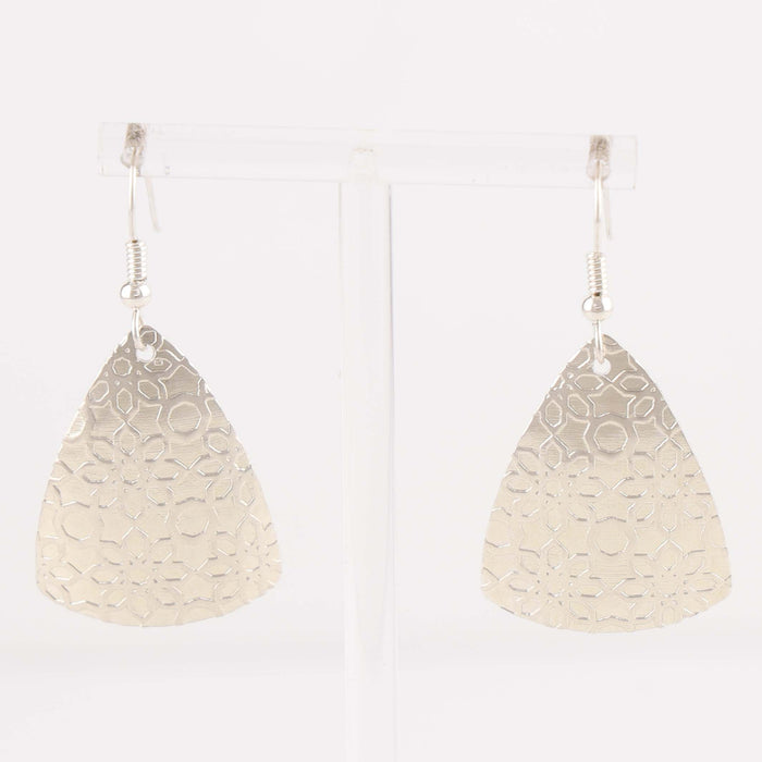 Navajo Argentium Silver Earrings