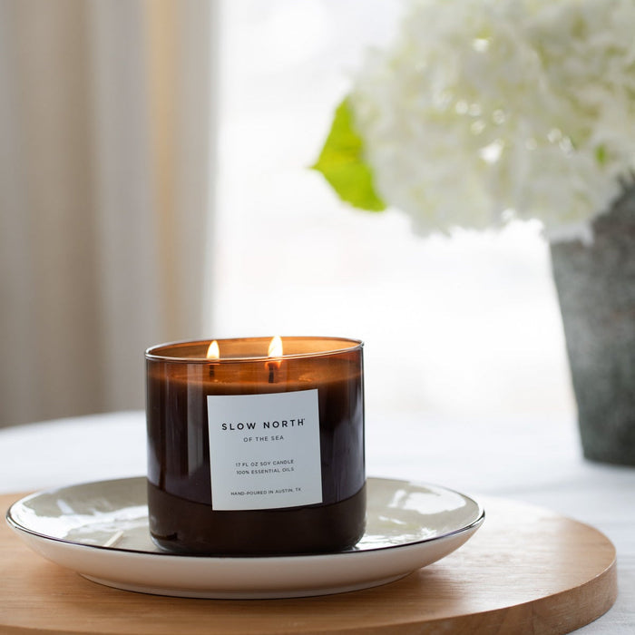 Of The Sea – Eucalyptus, Lavender & Peppermint Signature 3-Wick Soy Candle