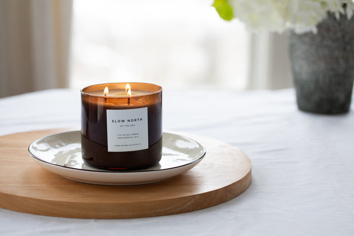 Of The Sea – Eucalyptus, Lavender & Peppermint Signature 3-Wick Soy Candle