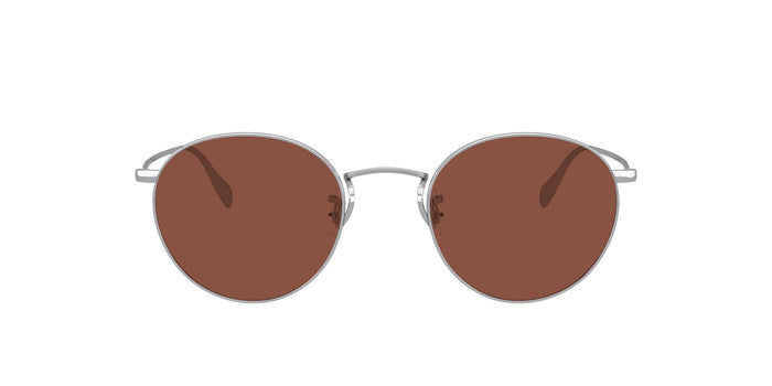 Oliver Peoples Coleridge Sun OV1186S Silver-Brown #colour_silver-brown