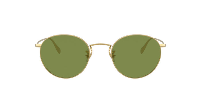 Oliver Peoples Coleridge Sun OV1186S Gold-Green #colour_gold-green