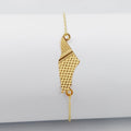 Palestine Bracelet Made Of 18K Yellow Gold by Saeed Jewelry-28443