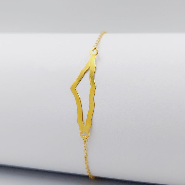 Palestine Bracelet  Made Of 18K Yellow Gold by Saeed Jewelry-29445