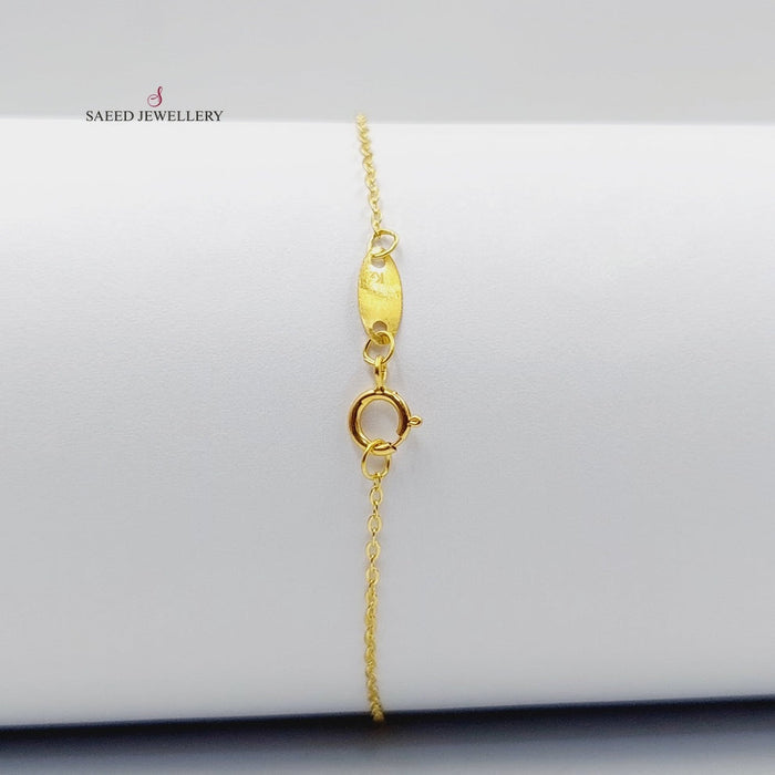 Palestine Bracelet  Made Of 18K Yellow Gold by Saeed Jewelry-29632