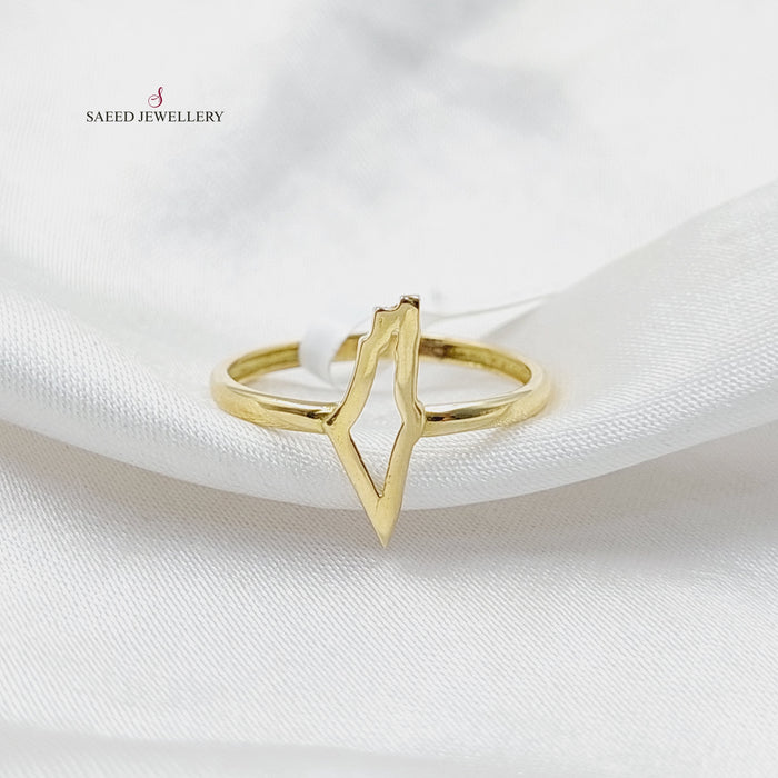 Palestine Ring  Made Of 18K Yellow Gold by Saeed Jewelry-29884