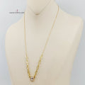 18K Paperclip Necklace Made of 18K Yellow Gold by Saeed Jewelry-25113