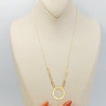 Paperclip Necklace Made Of 18K Yellow Gold by Saeed Jewelry-28074