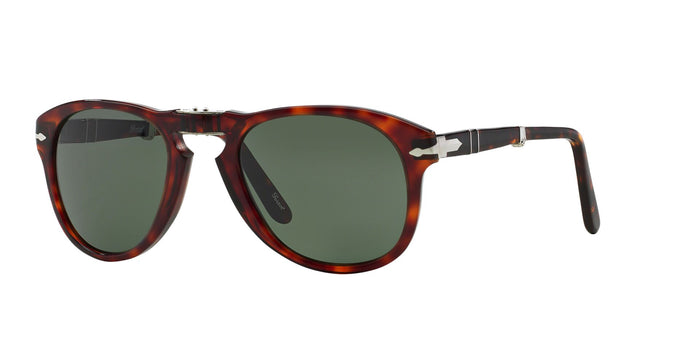 Persol PO0714 Dark Tortoise/Green #colour_dark-tortoise-green
