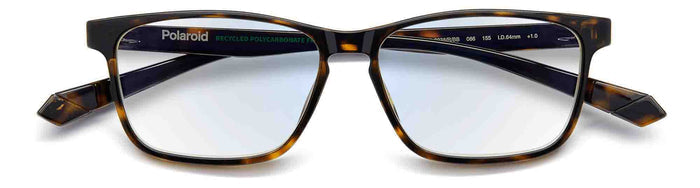 Polaroid PLD 0038/R/BB Blue Light Reader Havana #colour_havana