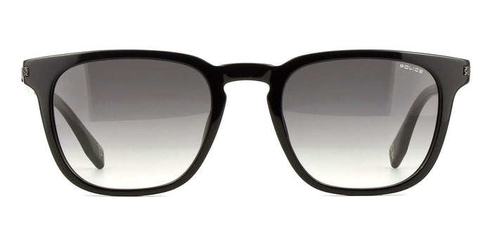 Police Grind 1 SPLR74 #colour_shiny black/grey gradient with light mirror