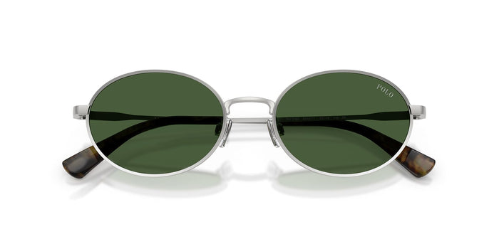 Polo Ralph Lauren PH3162 #colour_satin silver/bottle green