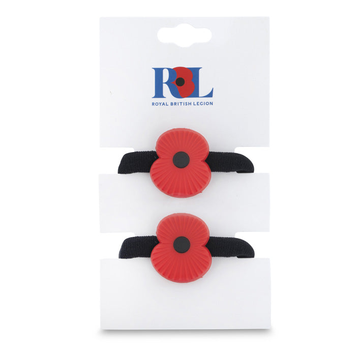 Poppy Hair Bobbles - 2 Pack
