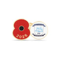 Preston North End Poppy Football Pin 2026