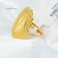21K خاتم اونصه قشرة-مجوهرات الشيخ سعيد-Saeed Jewelry