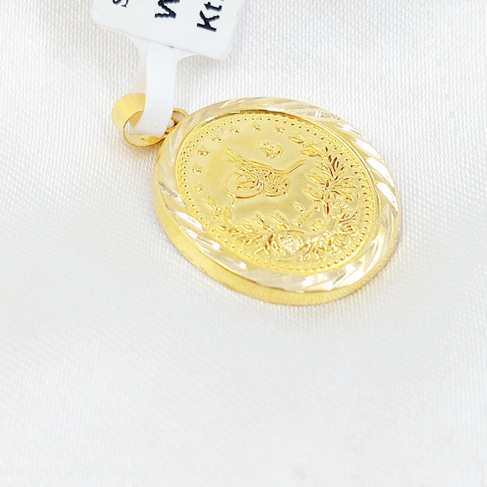 18K تعليقة رشادي قشرة-مجوهرات الشيخ سعيد-Saeed Jewelry