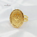 18K خاتم رشادي قشرة-مجوهرات الشيخ سعيد-Saeed Jewelry