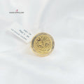 18K خاتم رشادي قشرة-مجوهرات الشيخ سعيد-Saeed Jewelry