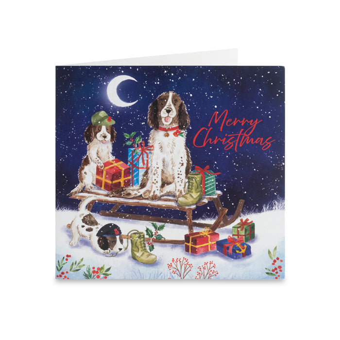 Puppy Pawstal Service Christmas Cards - Pack of 10