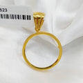 Rashadi Frame Pendant  Made Of 21K Yellow Gold by Saeed Jewelry-29523