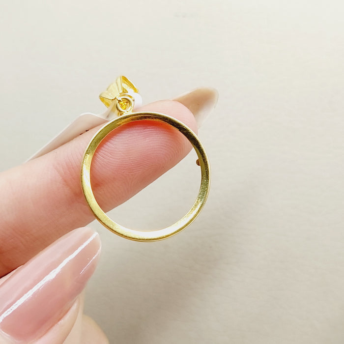 Rashadi Frame Pendant  Made Of 21K Yellow Gold by Saeed Jewelry-29523