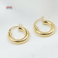 18K حلق ذبلة رشادي-مجوهرات الشيخ سعيد-Saeed Jewelry