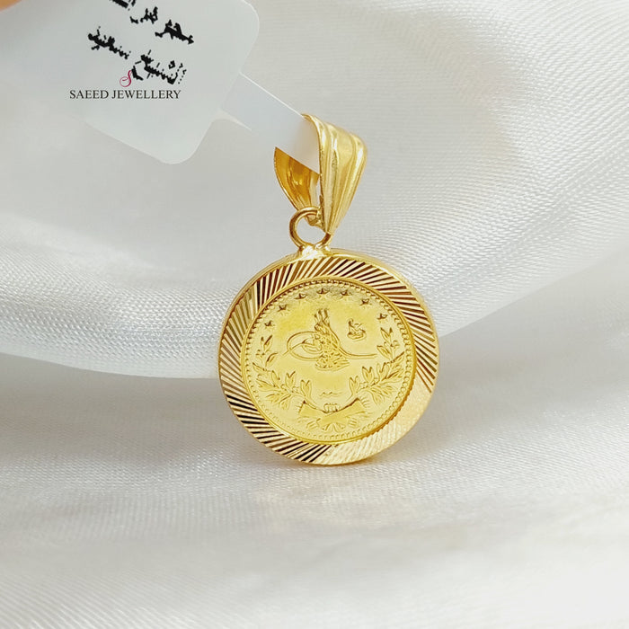 Rashadi Pendant Made Of 21K Yellow Gold by Saeed Jewelry-27931